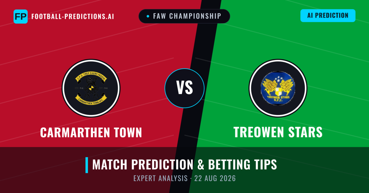Carmarthen Town vs Treowen Stars — match prediction & preview