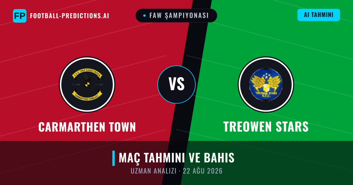 Carmarthen Town - Treowen Stars — maç tahmini ve önizleme