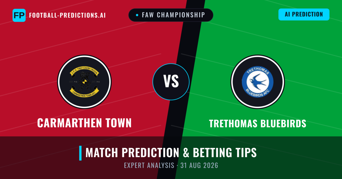 Carmarthen Town vs Trethomas Bluebirds — match prediction & preview