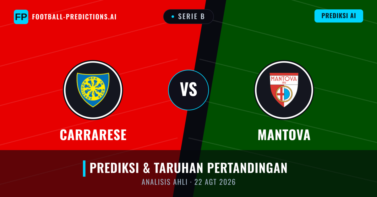 Carrarese vs Mantova — prediksi dan pratinjau pertandingan