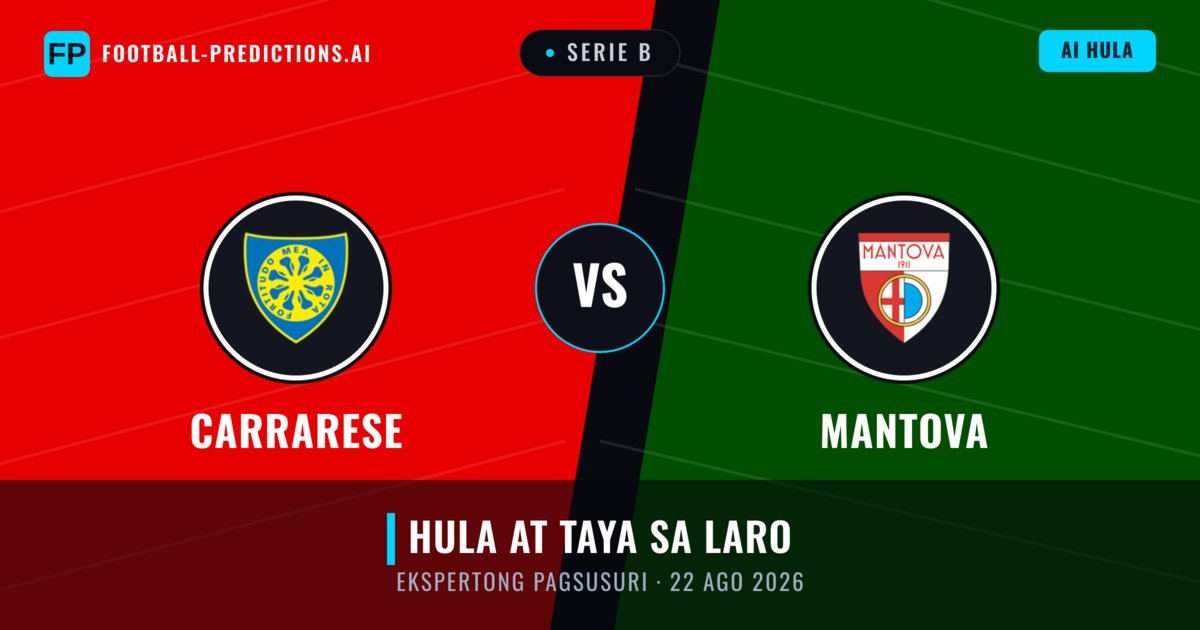 Carrarese vs Mantova — hula at preview ng laban
