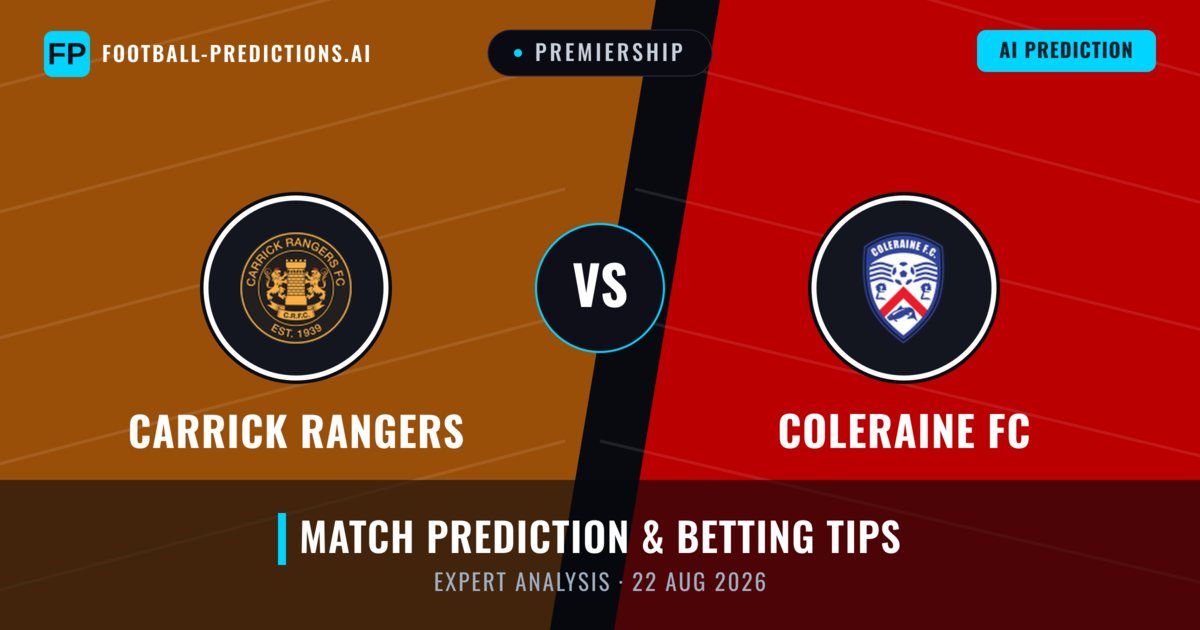 Carrick Rangers vs Coleraine FC — match prediction & preview