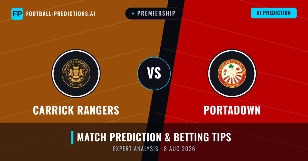 Carrick Rangers vs Portadown — match prediction & preview