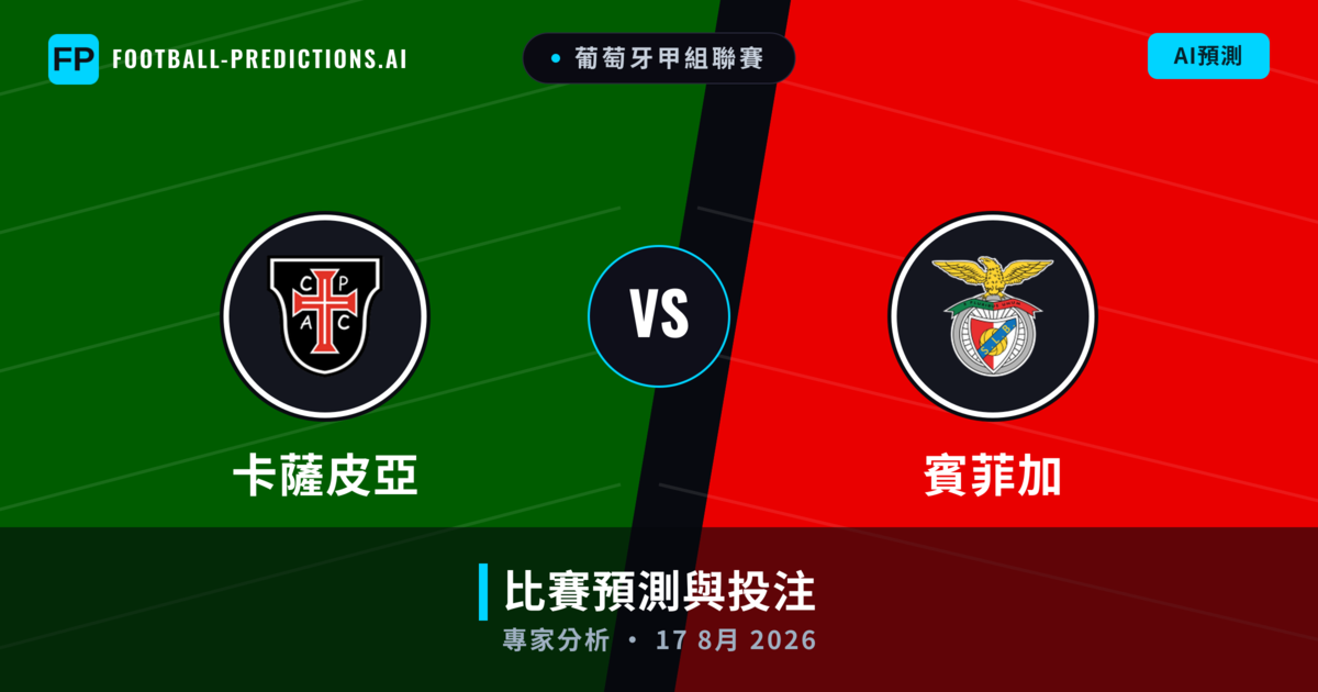 卡薩皮亞 vs 賓菲加 — 比赛预测和前瞻