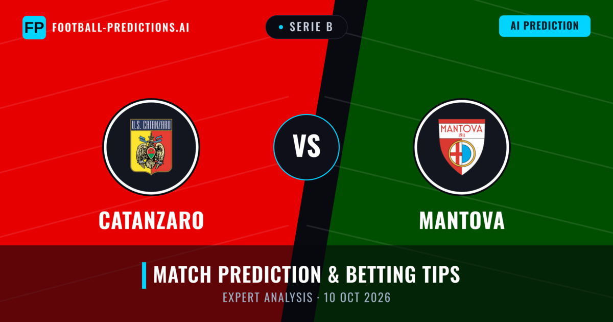 Catanzaro vs Mantova — match prediction & preview