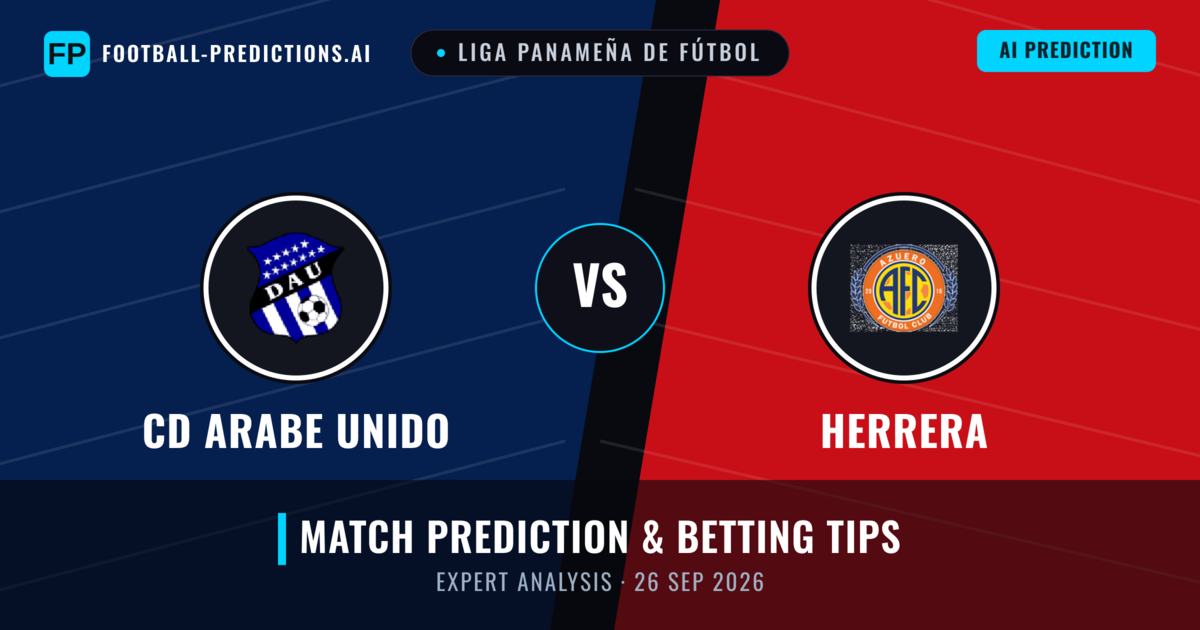 CD Arabe Unido vs Herrera — match prediction & preview