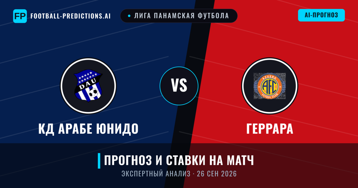 КД Арабе Юнидо – Геррара — прогноз и превью матча