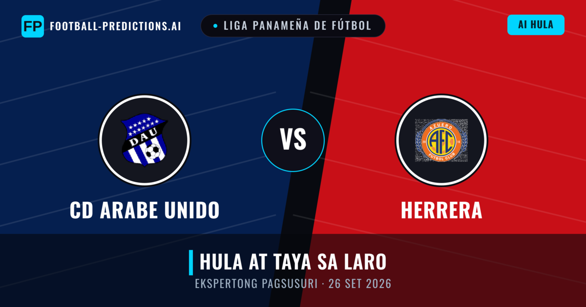 CD Arabe Unido vs Herrera — hula at preview ng laban