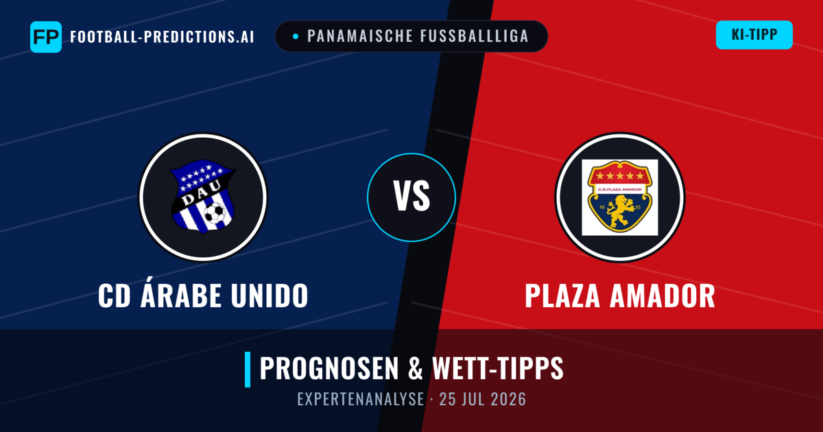 CD Árabe Unido vs Plaza Amador — Prognose und Spielvorschau