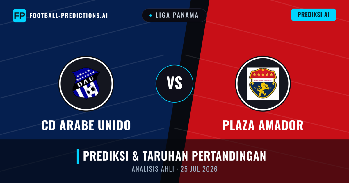 CD Arabe Unido vs Plaza Amador — prediksi dan pratinjau pertandingan