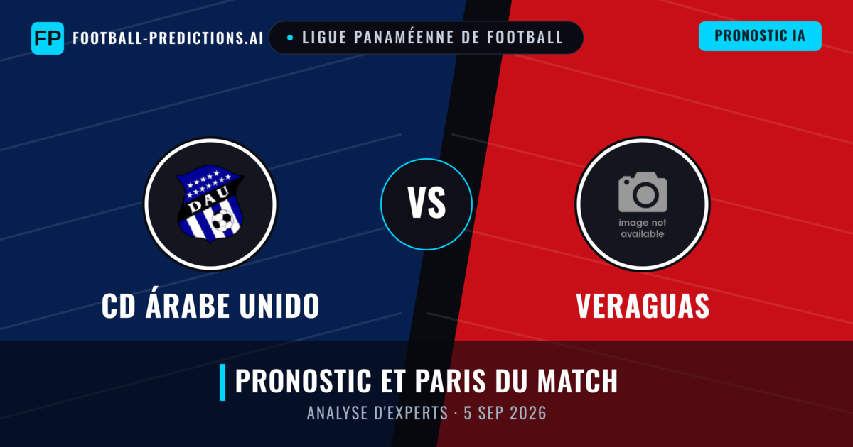 CD Árabe Unido vs Veraguas — pronostic et avant-match