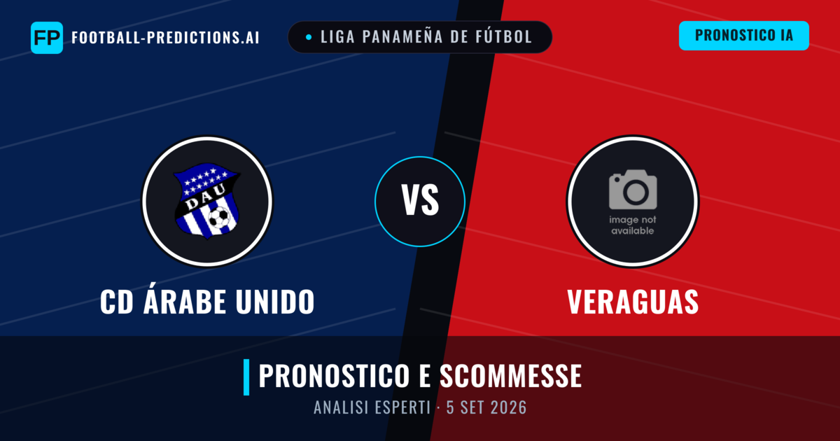 CD Árabe Unido vs Veraguas — pronostico e anteprima del match