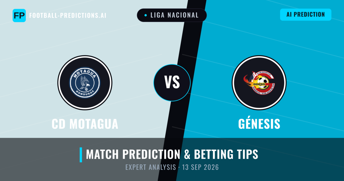 CD Motagua vs Génesis — match prediction & preview