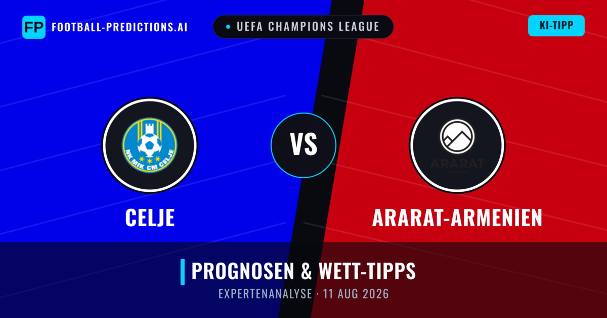 Celje vs Ararat-Armenien — Prognose und Spielvorschau