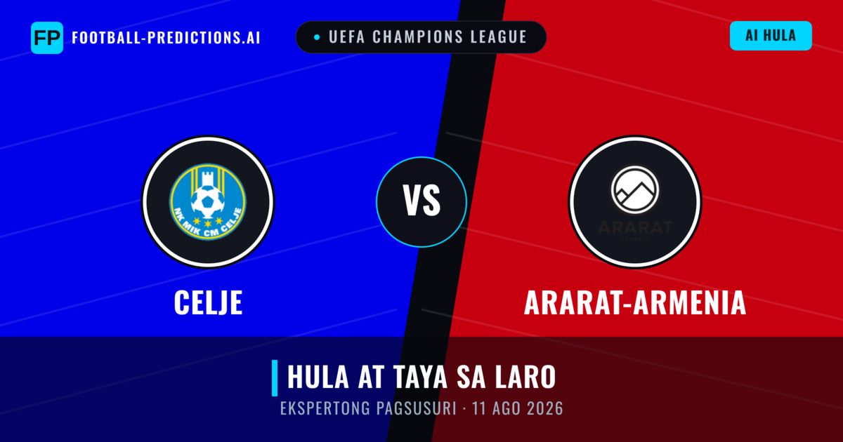 Celje vs Ararat-Armenia — hula at preview ng laban