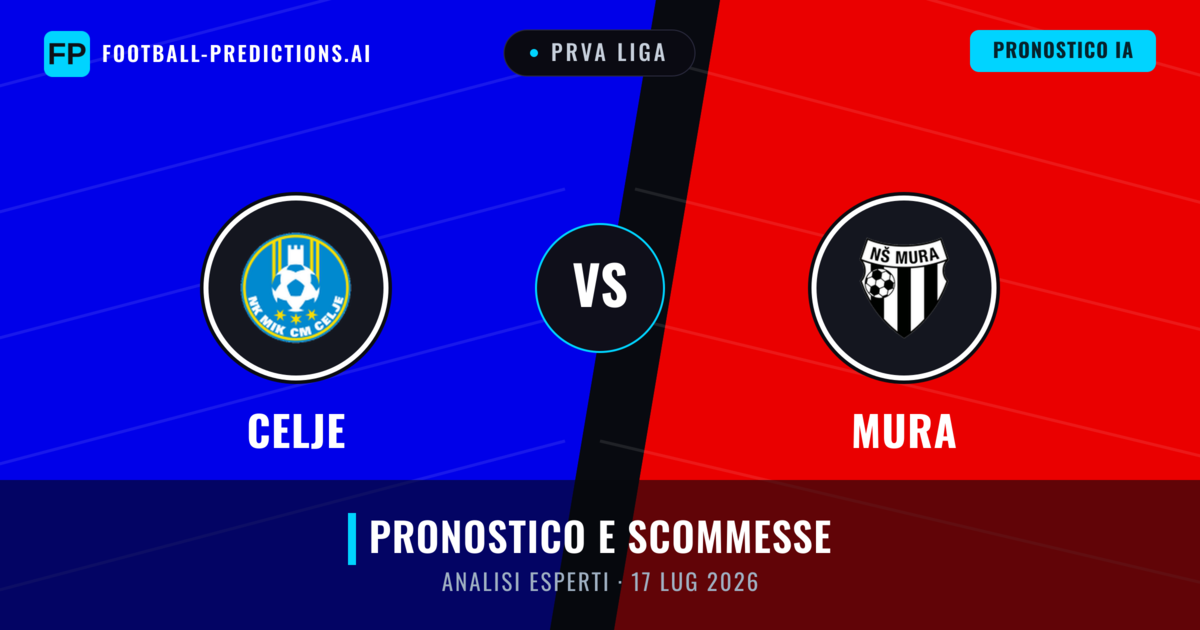Celje vs Mura — pronostico e anteprima del match