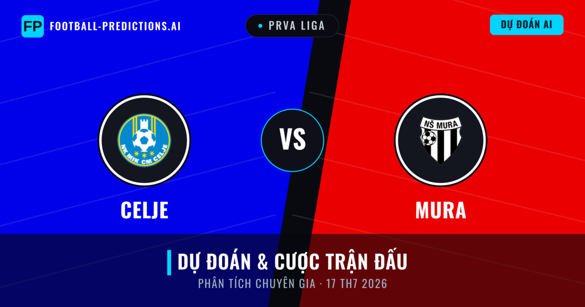 Celje vs Mura — dự đoán và xem trước trận đấu