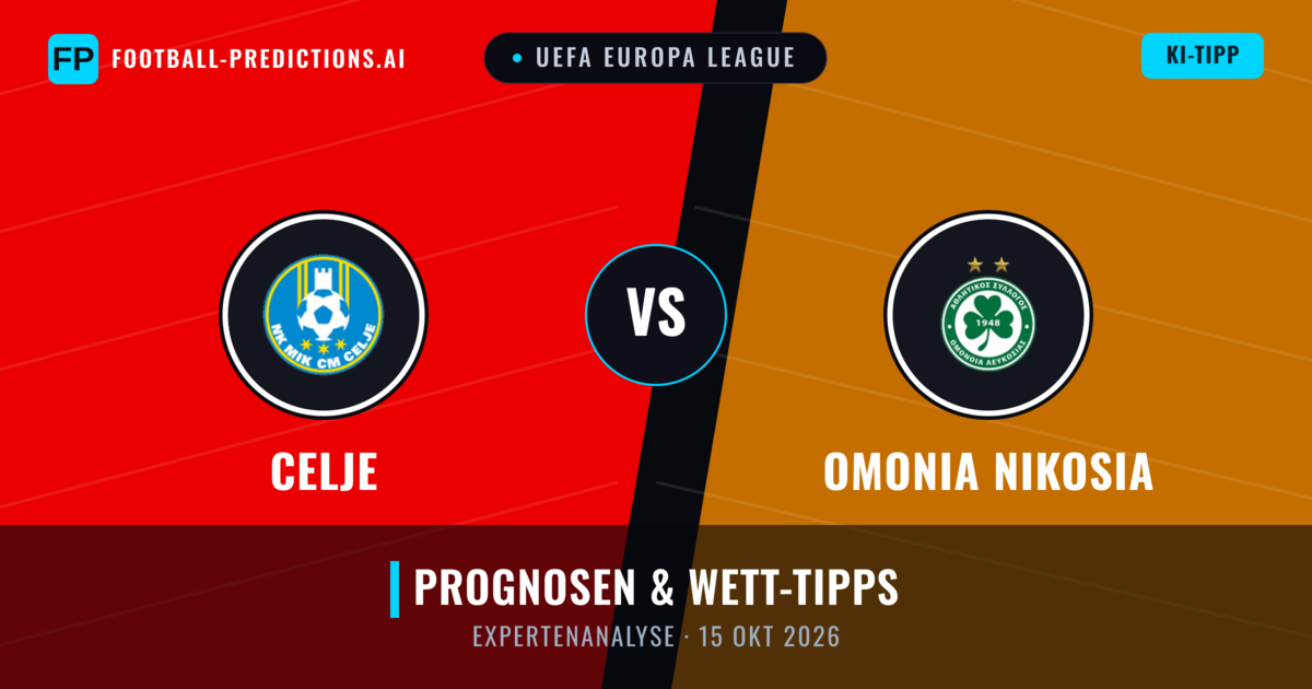 Celje vs Omonia Nikosia — Prognose und Spielvorschau