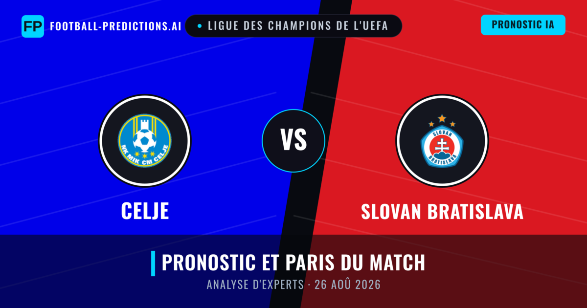 Celje vs Slovan Bratislava — pronostic et avant-match
