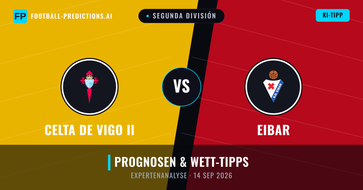 Celta de Vigo II vs Eibar — Prognose und Spielvorschau