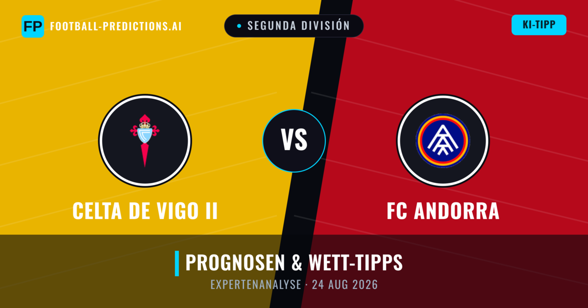 Celta de Vigo II vs FC Andorra — Prognose und Spielvorschau