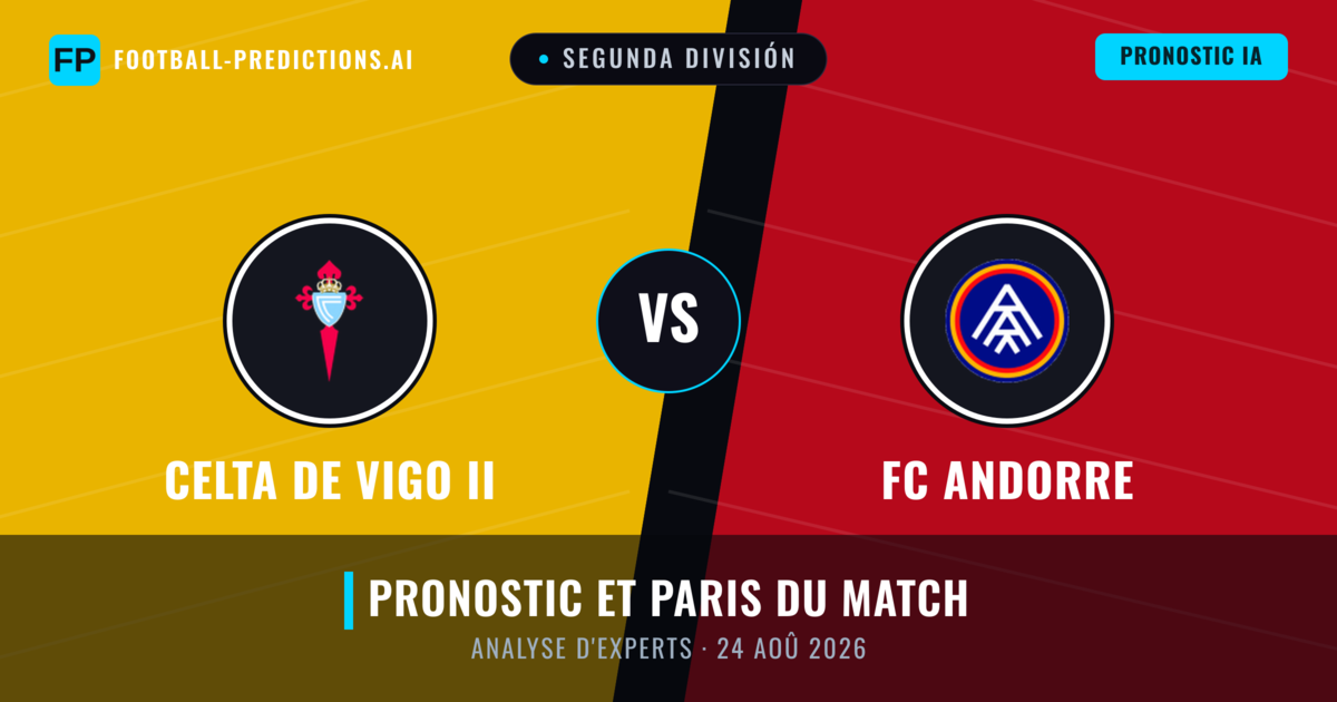 Celta de Vigo II vs FC Andorre — pronostic et avant-match