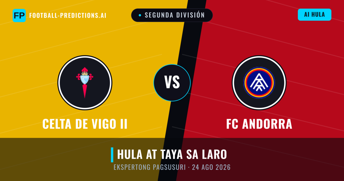 Celta de Vigo II vs FC Andorra — hula at preview ng laban