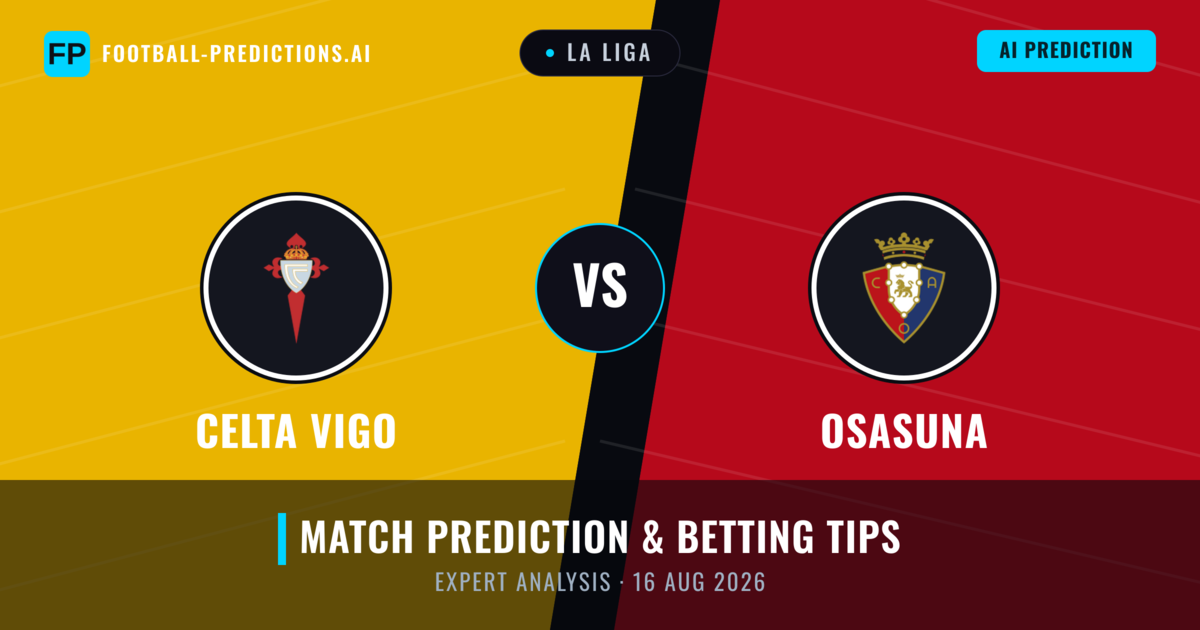 Celta Vigo vs Osasuna — match prediction & preview