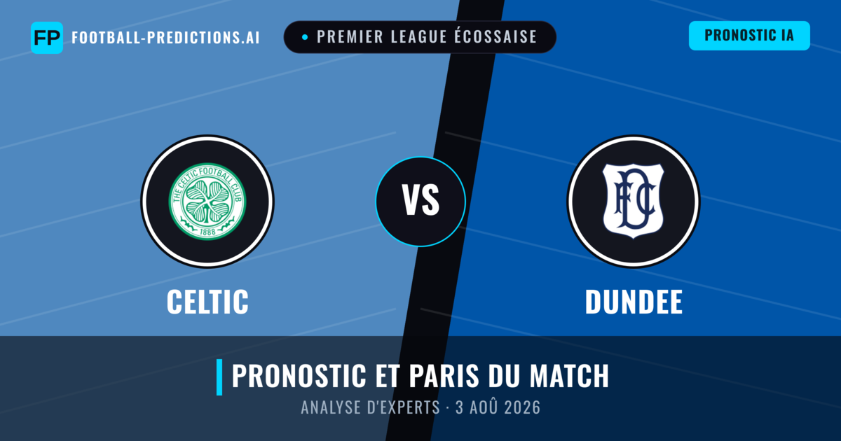 Celtic vs Dundee — pronostic et avant-match