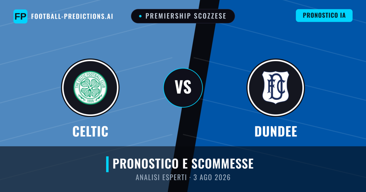 Celtic vs Dundee — pronostico e anteprima del match