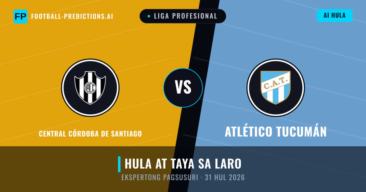 Central Córdoba de Santiago vs Atlético Tucumán — hula at preview ng laban