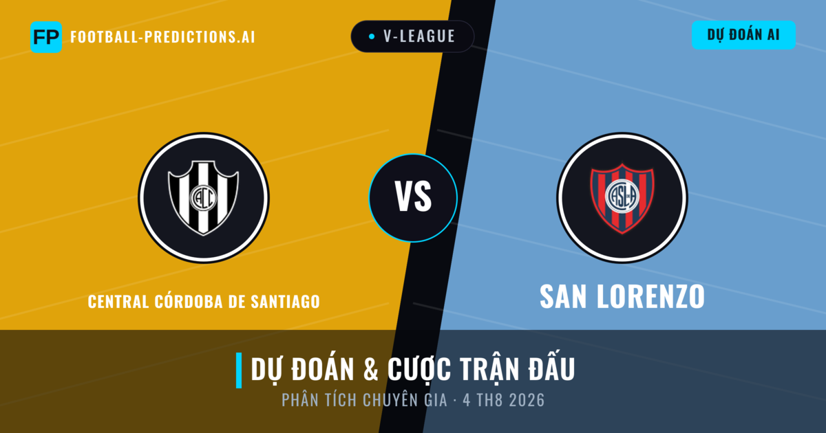 Central Córdoba de Santiago vs San Lorenzo — dự đoán và xem trước trận đấu