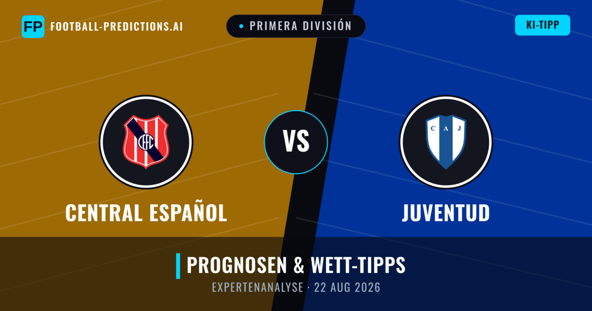 Central Español vs Juventud — Prognose und Spielvorschau