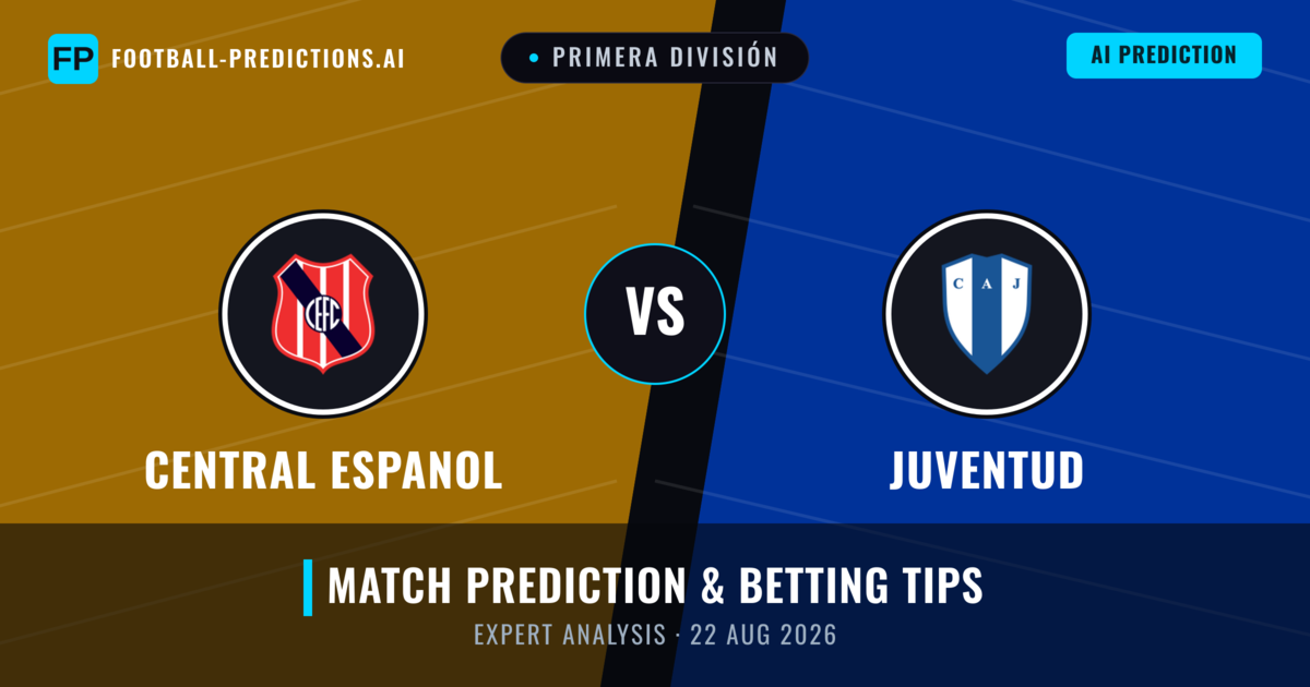 Central Espanol vs Juventud — match prediction & preview