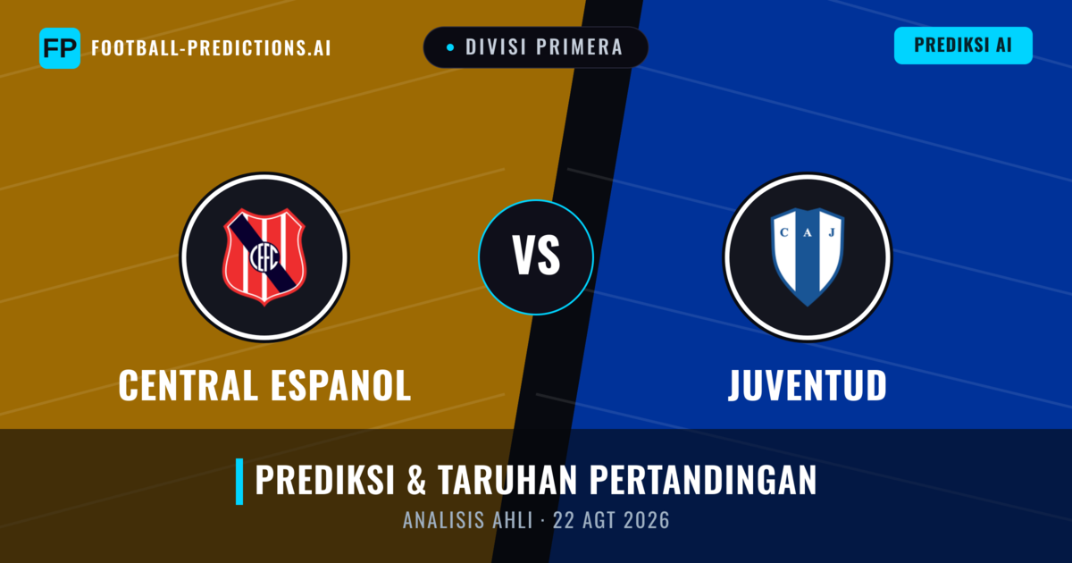 Central Español vs Juventud — prediksi dan pratinjau pertandingan