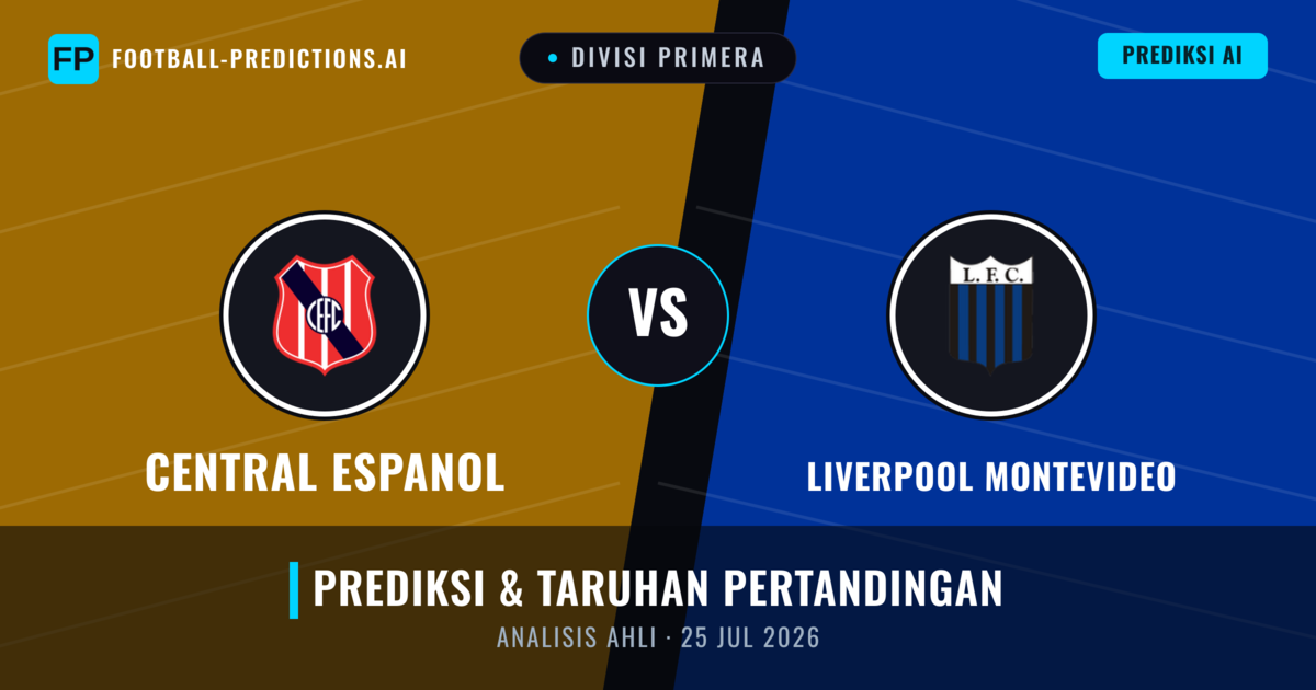 Central Español vs Liverpool Montevideo — prediksi dan pratinjau pertandingan
