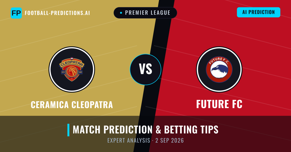 Ceramica Cleopatra vs Future FC — match prediction & preview