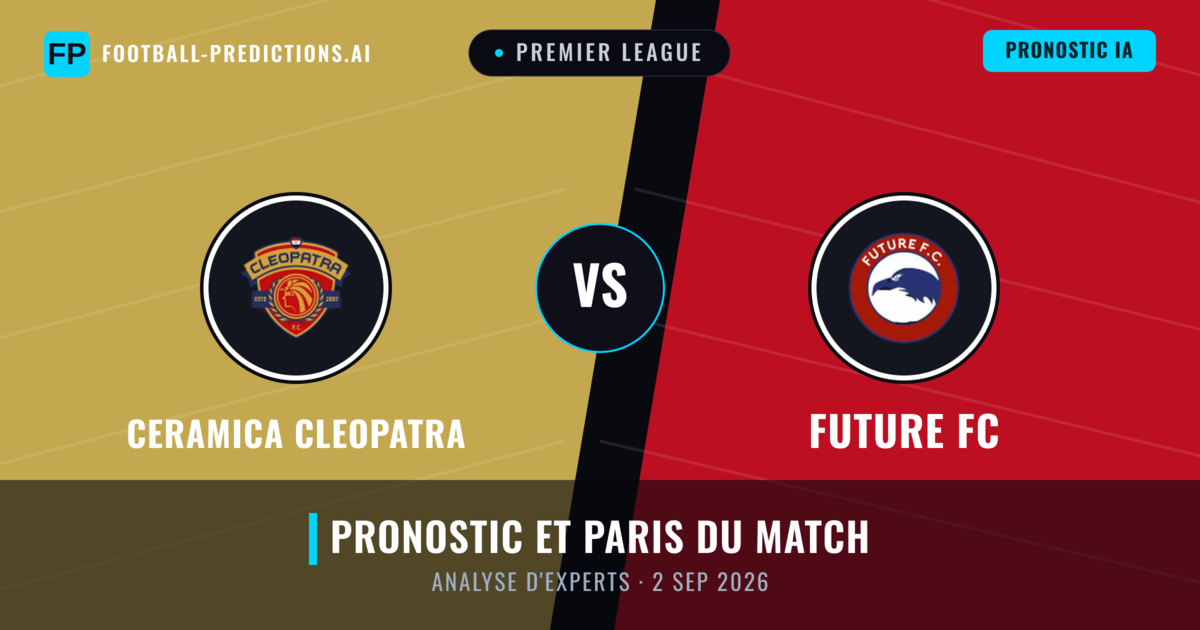 Ceramica Cleopatra vs Future FC — pronostic et avant-match