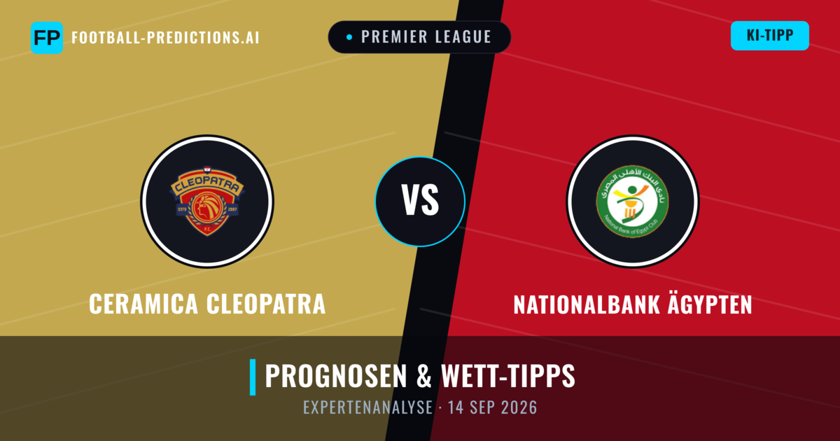 Ceramica Cleopatra vs Nationalbank Ägypten — Prognose und Spielvorschau