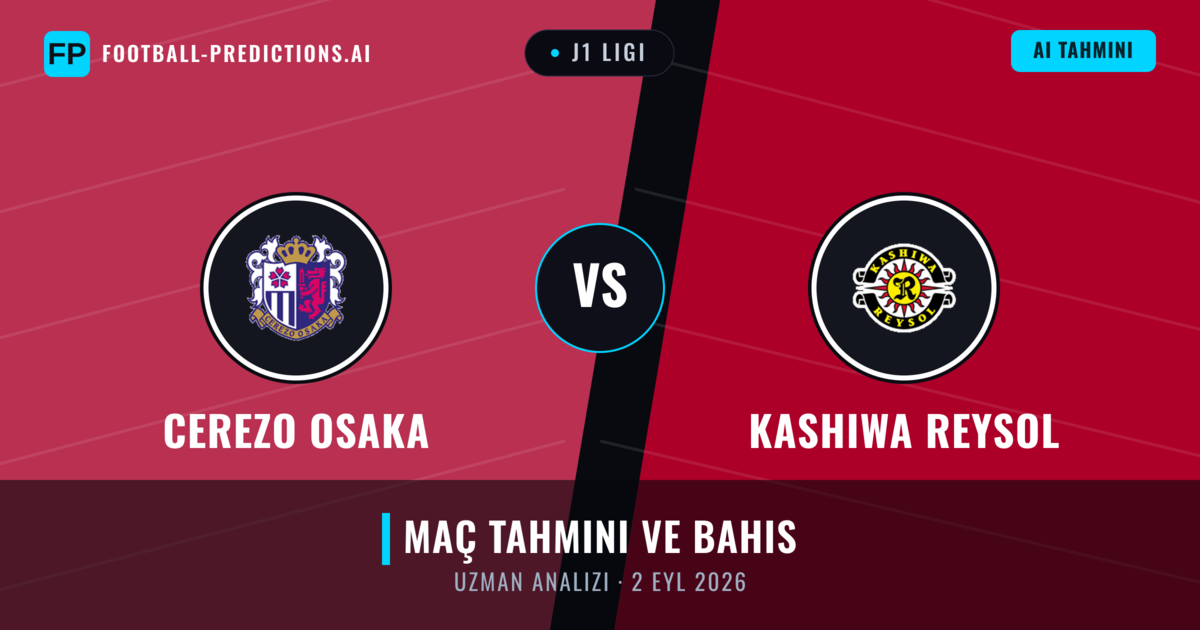 Cerezo Osaka - Kashiwa Reysol — maç tahmini ve önizleme