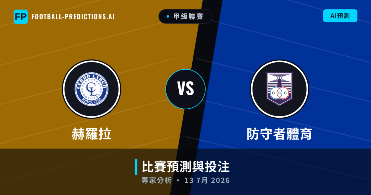 赫羅拉 vs 防守者體育 — 比赛预测和前瞻