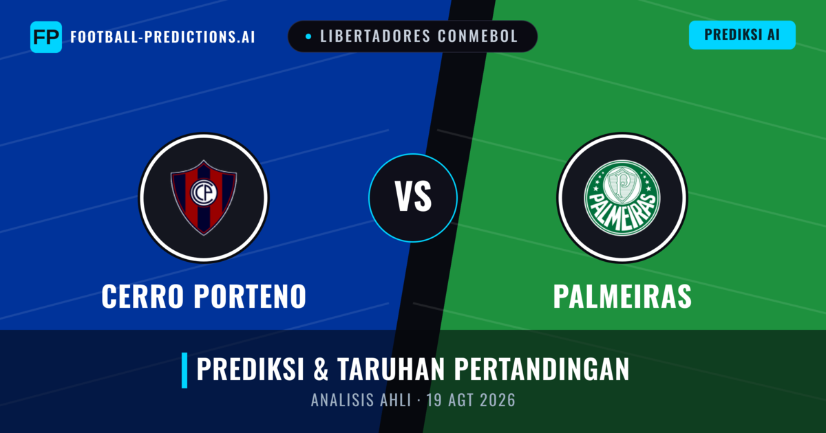 Cerro Porteño vs Palmeiras — prediksi dan pratinjau pertandingan