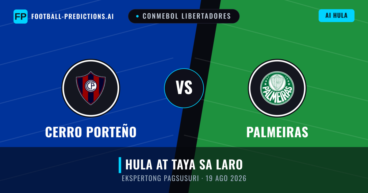 Cerro Porteño vs Palmeiras — hula at preview ng laban