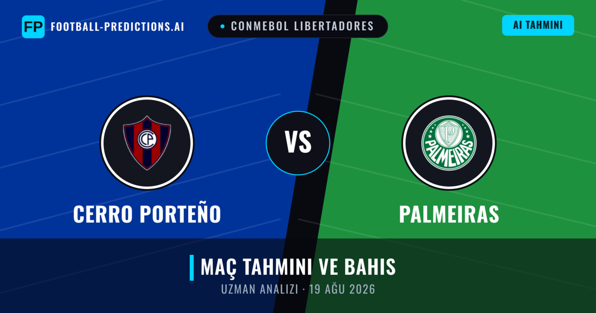 Cerro Porteño - Palmeiras — maç tahmini ve önizleme
