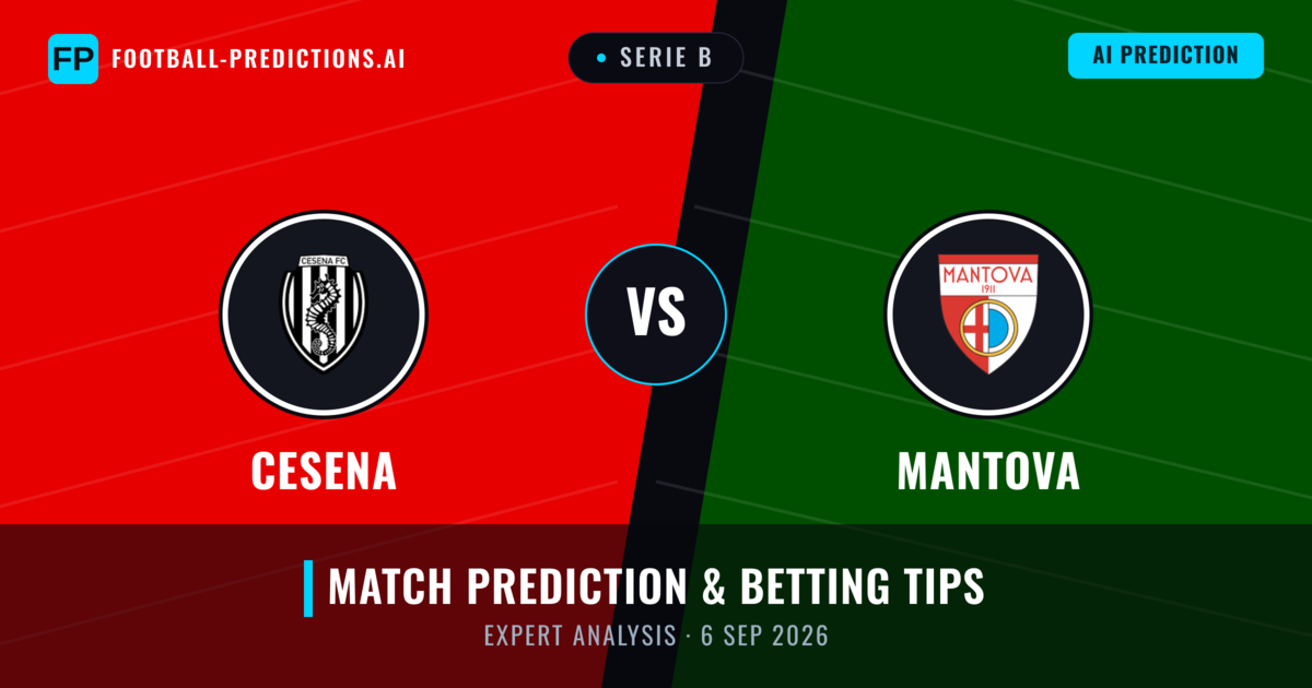 Cesena vs Mantova — match prediction & preview