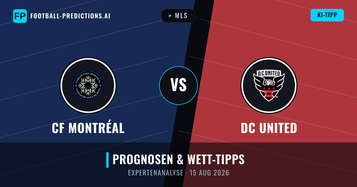 CF Montréal vs DC United — Prognose und Spielvorschau