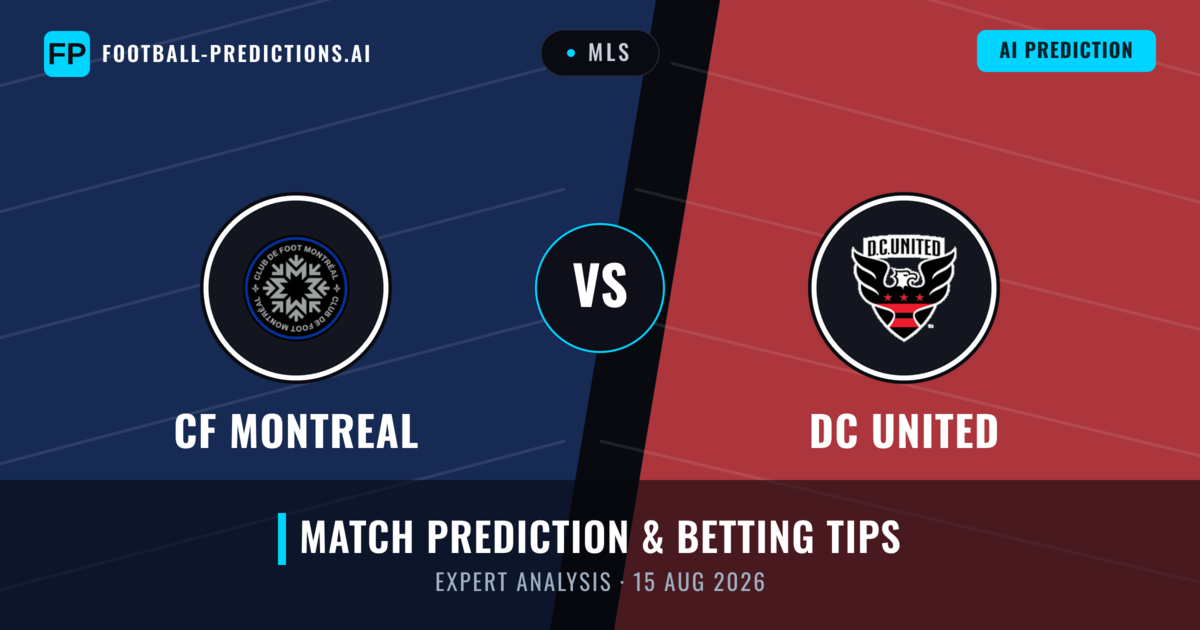 CF Montreal vs DC United — match prediction & preview