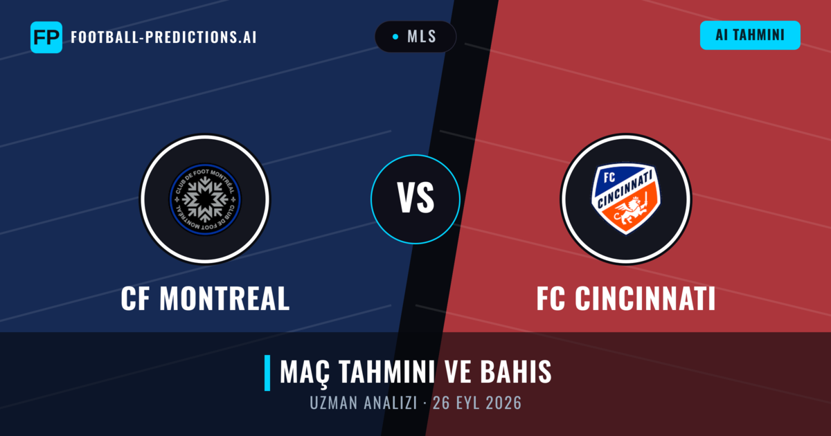 CF Montreal - FC Cincinnati — maç tahmini ve önizleme