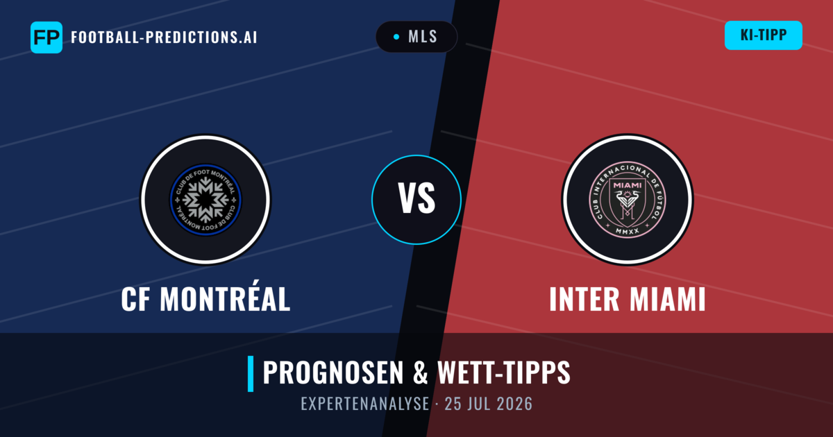 CF Montréal vs Inter Miami — Prognose und Spielvorschau
