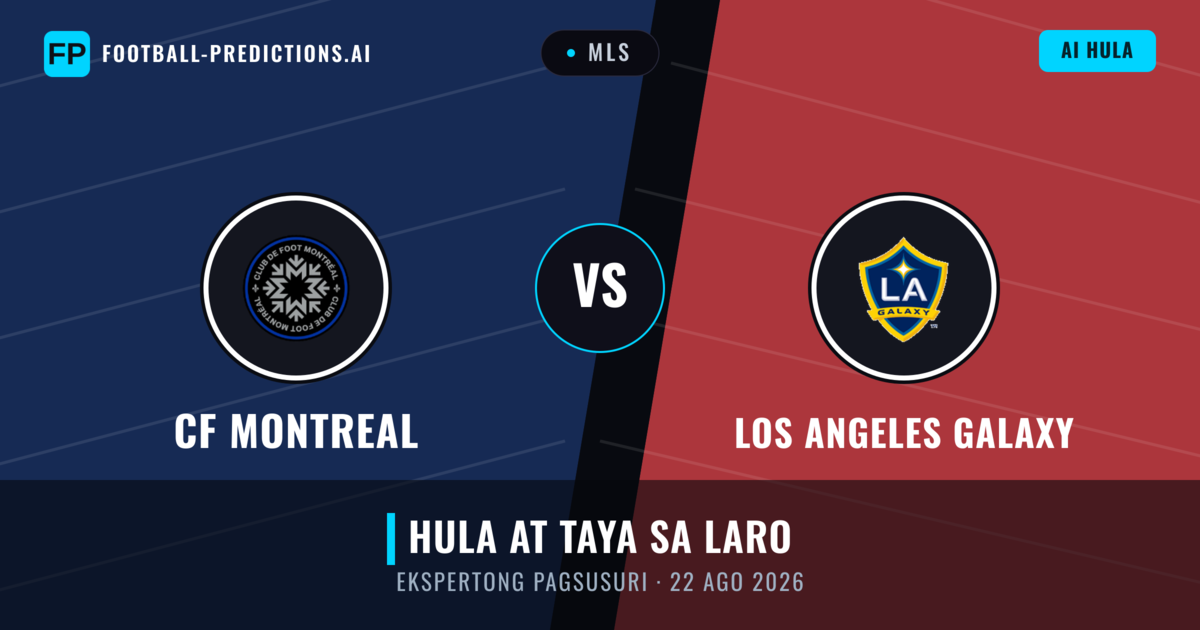 CF Montreal vs Los Angeles Galaxy — hula at preview ng laban